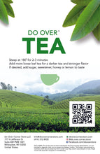 Load image into Gallery viewer, Do Over Tea Traditional Mild Flavored Raspberry green Tea Do Over Corner Store LLC