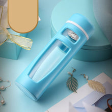 Load image into Gallery viewer, Portable Tea Infuser Glass water Bottle