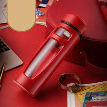 Load image into Gallery viewer, Portable Tea Infuser Glass water Bottle