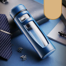 Load image into Gallery viewer, Portable Tea Infuser Glass water Bottle