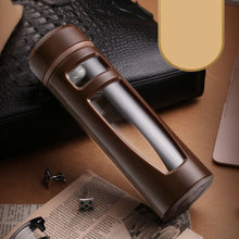 Load image into Gallery viewer, Portable Tea Infuser Glass water Bottle