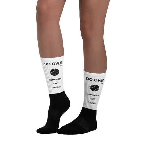 DO OVER - Socks - Black/White - Do Over Corner Store LLC