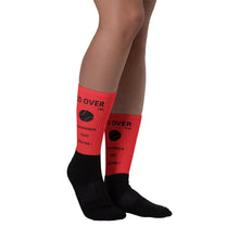 Load image into Gallery viewer, DO OVER - Socks - Red/Black - Do Over Corner Store LLC