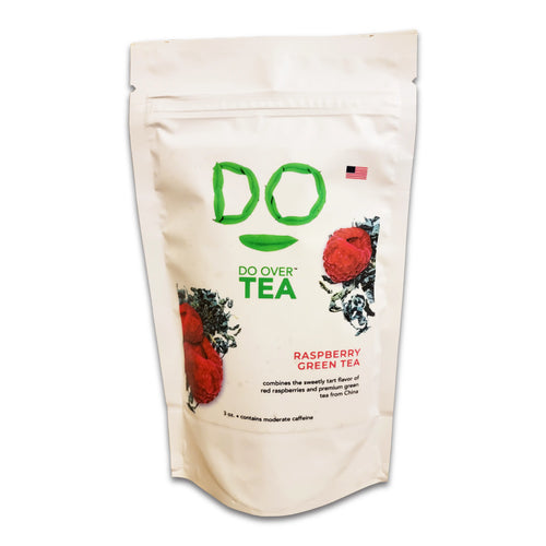 Do Over Tea Traditional Mild Flavored Raspberry green Tea Do Over Corner Store LLC